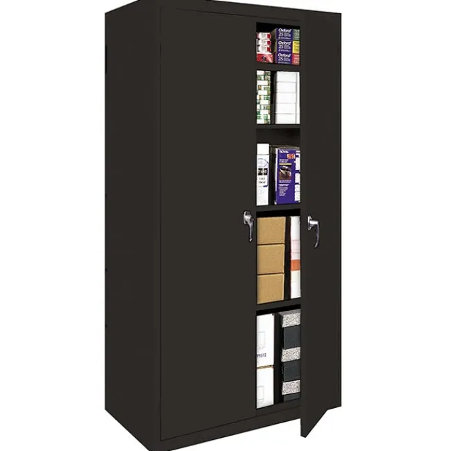 Steel Cabinets USA Takeover Storage Cabinet w/ One Fixed Shelf & Three Adjustable Shelves (36" W x 18" D x 66" H)^ Tall Cabinets