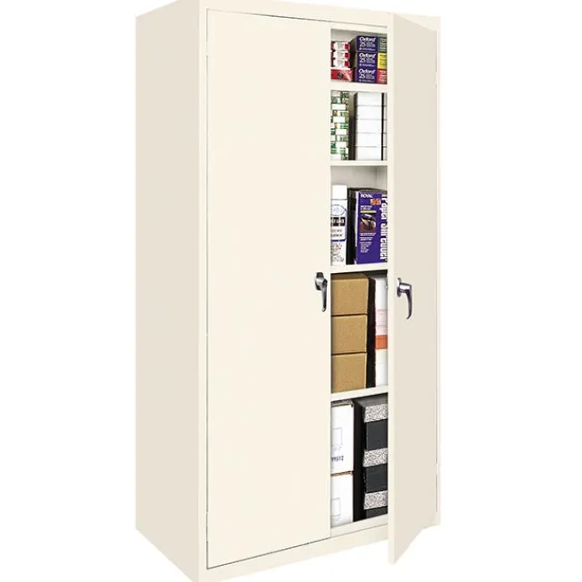 Steel Cabinets USA Takeover Storage Cabinet w/ One Fixed Shelf & Three Adjustable Shelves (36" W x 18" D x 66" H)^ Tall Cabinets
