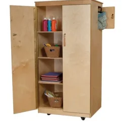 Wood Designs Teacher's Lock-It-Up Cabinet^ Wardrobe Cabinets