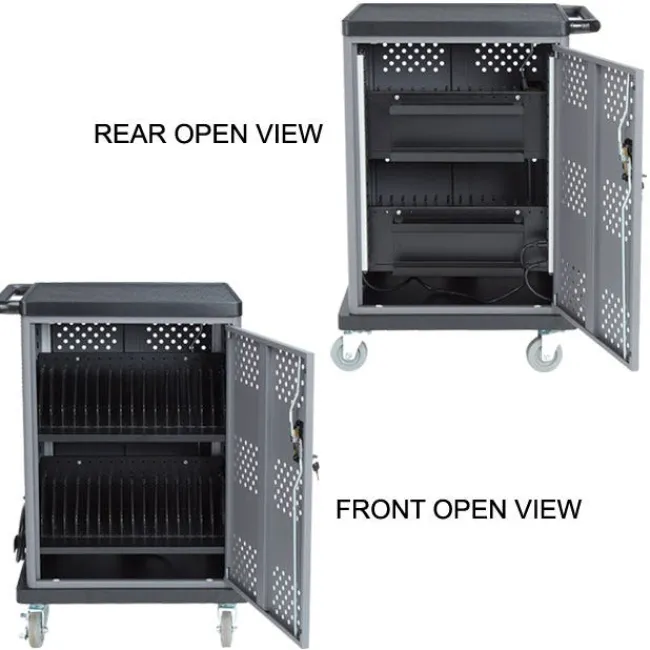 Oklahoma Sound The Duet Charging Cart^ Charging Stations