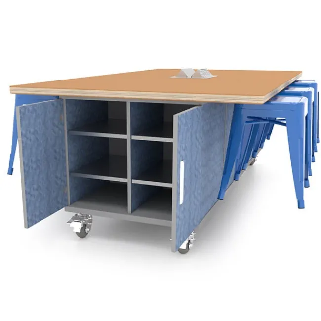 CEF The EDnormous Table w/ 6 Stools^ Makerspace & Shop|Makerspace Stem Packages