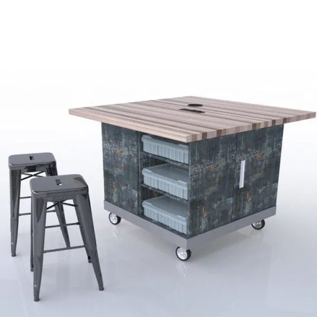CEF The Quad Pod Customizable Table^ Makerspace & Shop