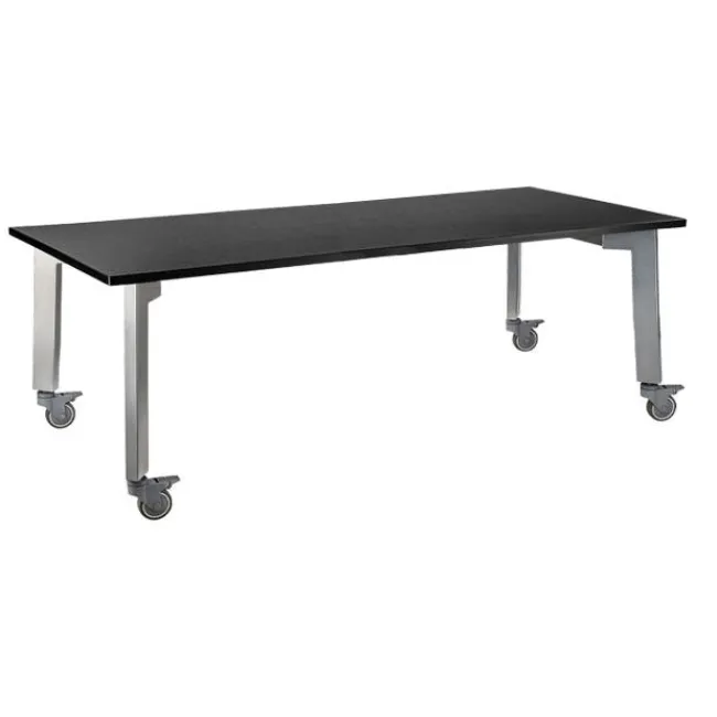 National Public Seating Titan Makerspace Table with Phenolic Top (30" x 60")^ Science|Science Tables