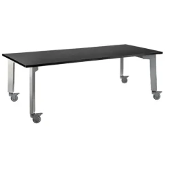 National Public Seating Titan Makerspace Table with Phenolic Top (24" x 72")^ Science|Science Tables