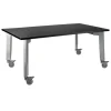 National Public Seating Titan Makerspace Table with Phenolic Top (48" x 54")^ Science|Science Tables