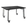 National Public Seating Titan Makerspace Table with Phenolic Top (42" x 42")^ Science|Science Tables