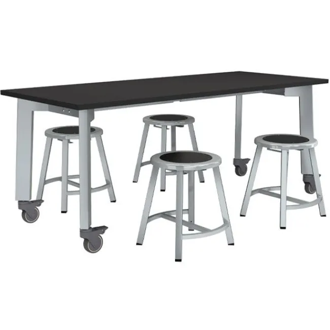 National Public Seating Titan Science Lab Table and Stool Packages^ Science Lab Packages|Makerspace & Shop