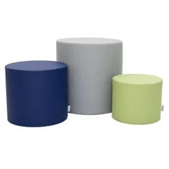 Childrens Factory Tranquility Ottoman Trio Stool Set^ Flexible Seating