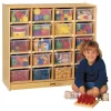 Jonti-Craft 20 Tray Mobile Storage^ Tote & Bin Storage|Cubbies
