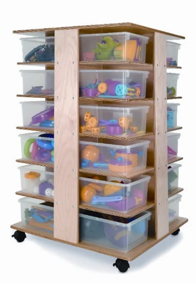 Whitney Brothers 24- Tray Tower^ Cubbies