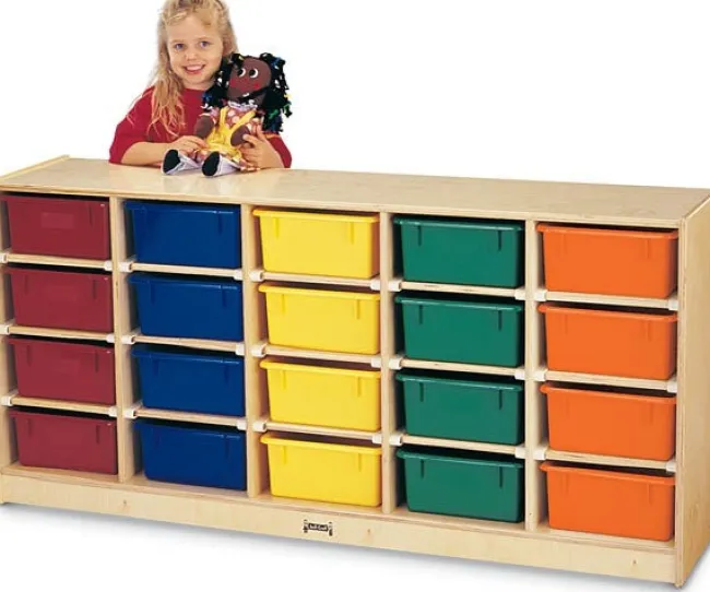 Jonti-Craft 20 Tub Cubbie Single Units^ Tote & Bin Storage|Cubbies