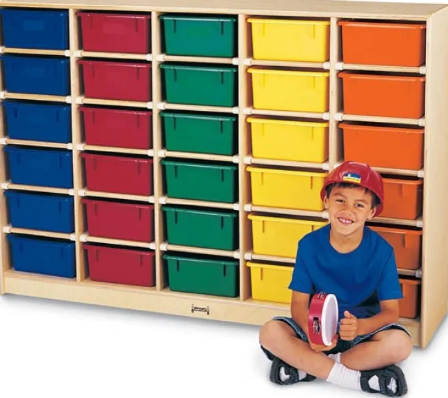 Jonti-Craft 30 Tub Single Cubbie Unit^ Tote & Bin Storage|Cubbies