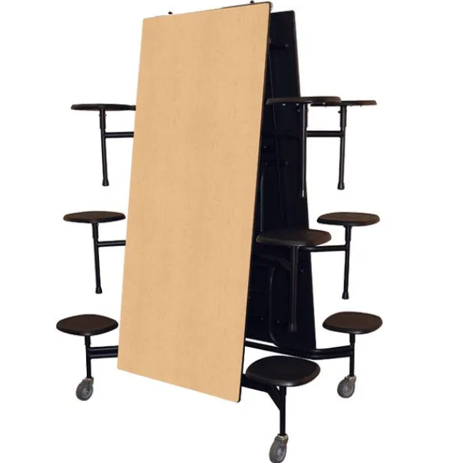 Palmer Hamilton 59TV Mobile Stool Cafeteria Table (12')^ Cafeteria|Cafeteria Tables