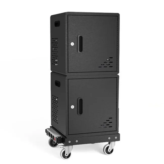 Luxor Two Modular Charging Cabinets & Single Dolly Bundle^ Charging Stations