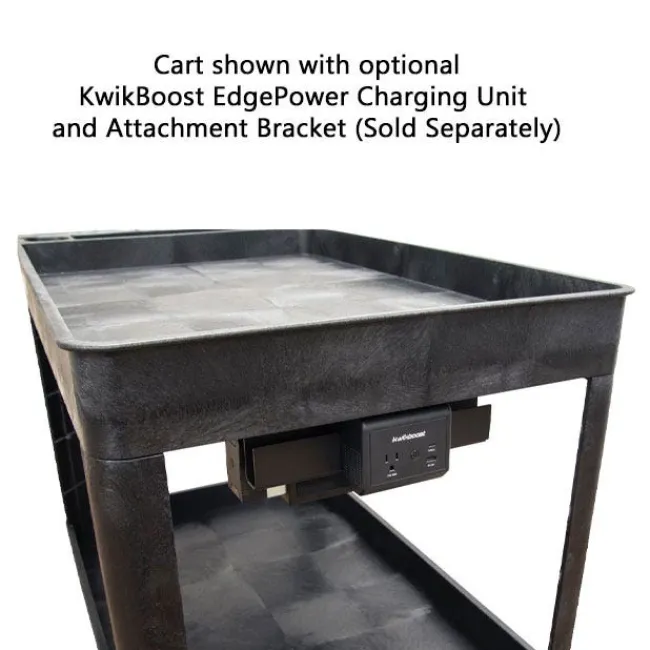 Luxor Two-Shelf Heavy-Duty Utility Cart^ Utility Carts