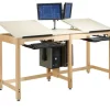 Diversified Spaces Two-Station CPU Drafting Table^ Drafting