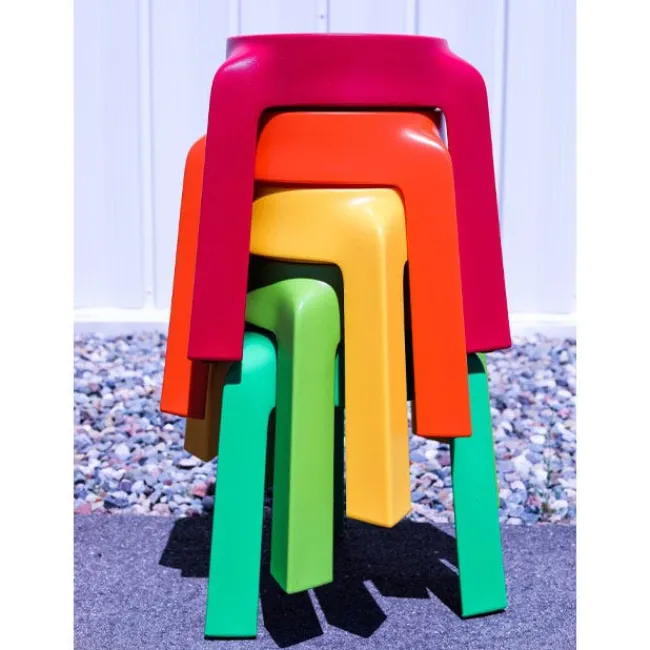 Tenjam UFO Stacking Stool (18" H)^ Cafe Stools|Stools