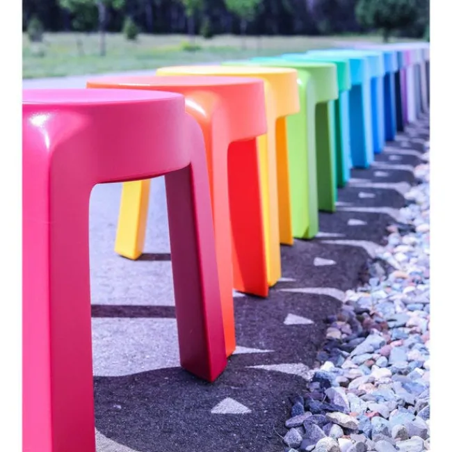 Tenjam UFO Stacking Stool (18" H)^ Cafe Stools|Stools
