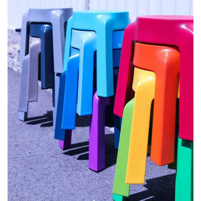 Tenjam UFO Stacking Stool (18" H)^ Cafe Stools|Stools