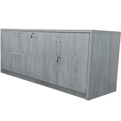 OFD Office Furniture Ultra Premium Laminate Series Credenza w/ Lateral Files & Cabinet^ Credenzas & Hutches