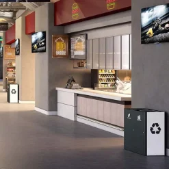 Magnuson Umea Waste & Recycling Receptacles^ Trash & Recycling Bins