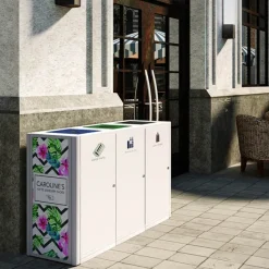 Magnuson Umea Waste & Recycling Receptacles^ Trash & Recycling Bins