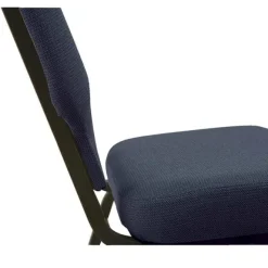 KFI Seating Upholstered Tall Wing Back Chair - (3'' Box Seat)^ Church|Padded Stack Chairs