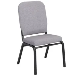 KFI Seating Upholstered Tall Wing Back Oversized Padded Stack Chair^ Oversized & Bariatric|Padded Stack Chairs