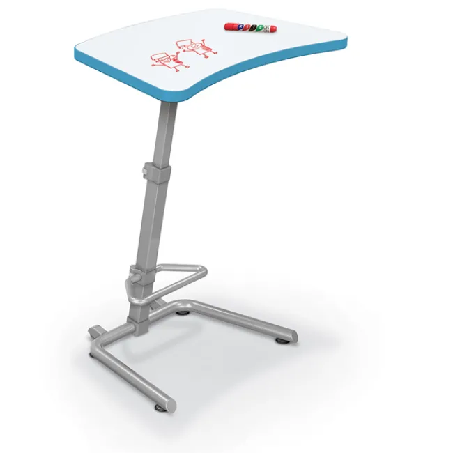 Mooreco Up-Rite Dry-Erase Student Sit and Stand Desk^ Stand-Up Student Desks|Dry Erase Desks