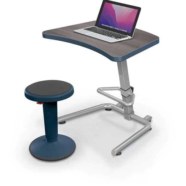 Mooreco Up-Rite Dry-Erase Student Sit and Stand Desk^ Stand-Up Student Desks|Dry Erase Desks