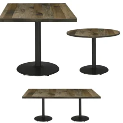 KFI Seating Urban Loft Round Cast Iron Base Cafe Tables^ Cafe Tables|Café