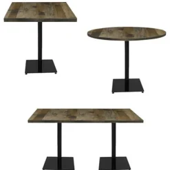 KFI Seating Urban Loft Square Steel Base Cafe Tables^ Cafe Tables|Café