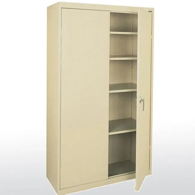 Sandusky Lee Value Line Series Storage Cabinet w/ 4 Fixed Shelves (36'' W x 18'' D x 72'' H)^ Tall Cabinets