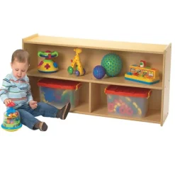 Angeles Value Line 2-Shelf Storage Unit (23'' H)^ Cubbies