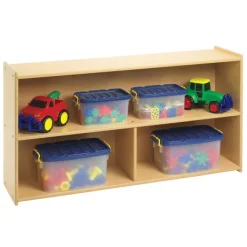 Angeles Value Line 2-Shelf Storage Unit (27'' H)^ Cubbies