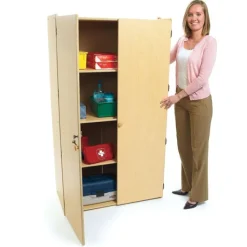 Angeles Value Line Teacher's Storage Unit^ Tall Cabinets