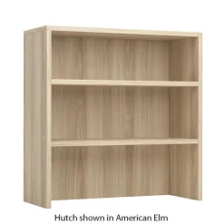 OfficeSource Variant Desk w/ Modesty Panel & Hutch w/ 2 Drawer Lateral File^ Office Suites