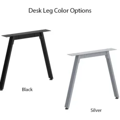 OfficeSource Variant Desk w/ Modesty Panel & Hutch w/ 2 Drawer Lateral File^ Office Suites