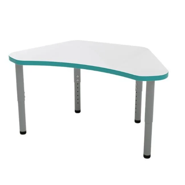 TotMate Versa Adjustable Height Dry Erase Desk^ Collaborative Desks|Dry Erase Desks