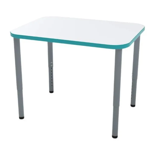TotMate Versa Adjustable Height Dry Erase Desk^ Collaborative Desks|Dry Erase Desks