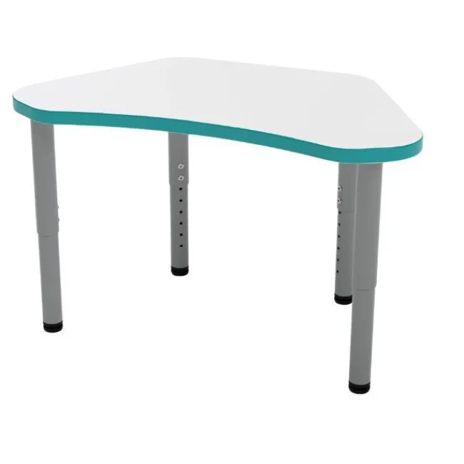 TotMate Versa Adjustable Height Dry Erase Desk^ Collaborative Desks|Dry Erase Desks