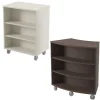 Tesco Versa Wood Laminate Mobile Library Bookcases^ Bookcases