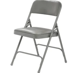 Caprock Vinyl Padded Folding Chair (Pack of 4)^ Folding Chairs