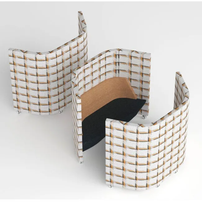 Muzo Waltzer High Back Mobile Sofa^ Reception & Waiting Room|Soft Seating