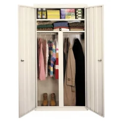 Steel Cabinets USA Wardrobe Storage Cabinet (36'' W X 24'' D X 72'' H)^ Tall Cabinets|Wardrobe Cabinets
