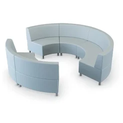 Mooreco Wedge 6-Piece Modular Soft Seating Package^ Reception & Waiting Room|Soft Seating