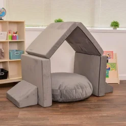 Childrens Factory Whatsit Companion Pouf (25" Round)^ Floor Seating|Bean Bag Chairs