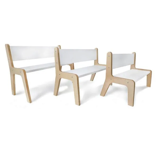 Whitney Brothers Whitney Plus White Bench^Kids Kids Chairs