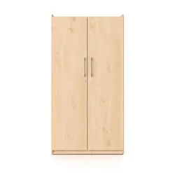 Fern Kids Woodlyn Teachers Storage Cabinet with Casters^ Tall Cabinets|Wardrobe Cabinets