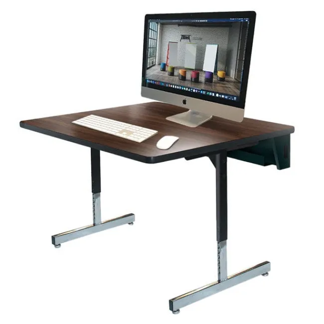 Allied W Series T-Leg Computer Tables^ Computer Lab